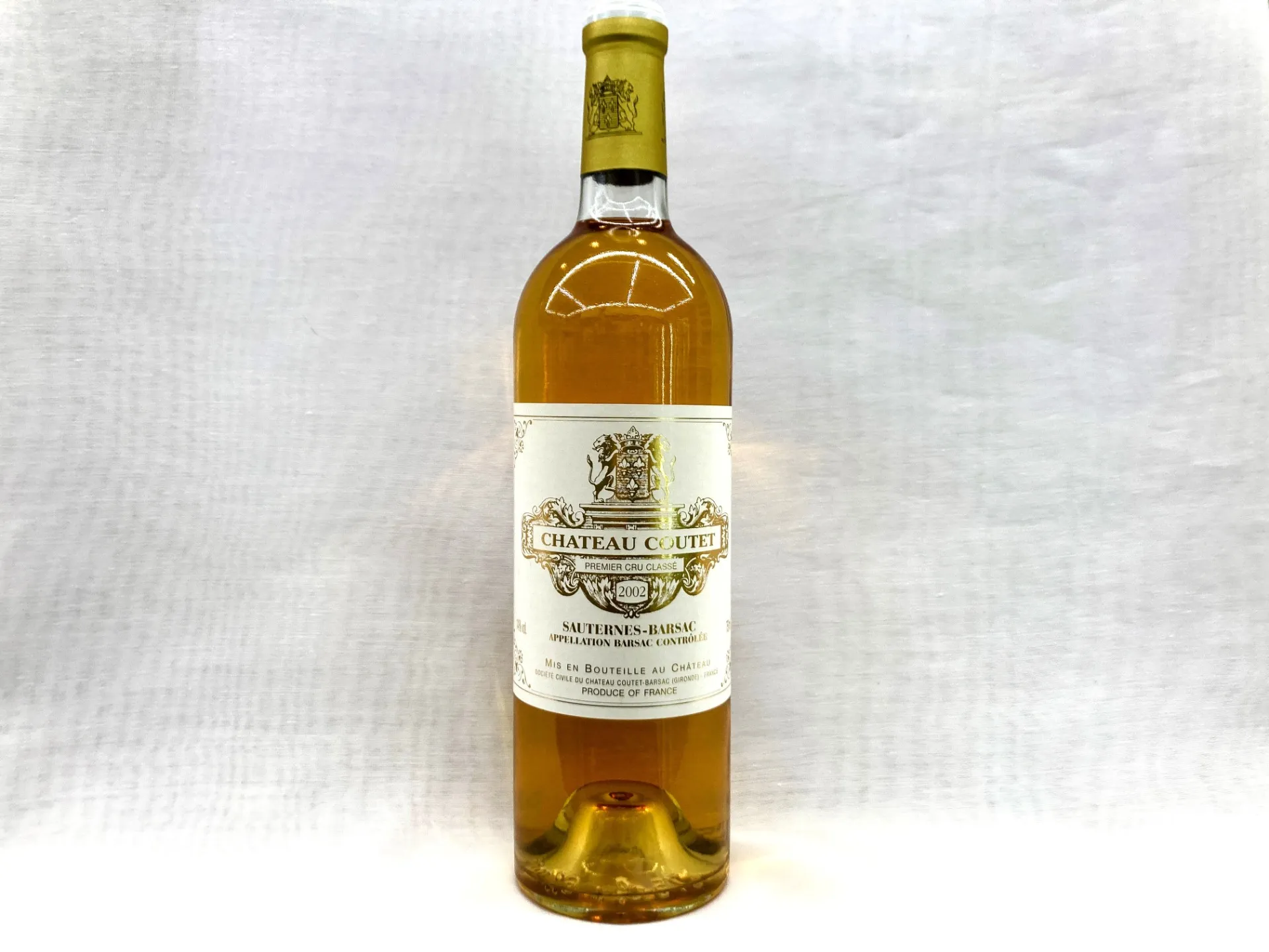 【白ワイン】シャトー クーテ 2002 750ml